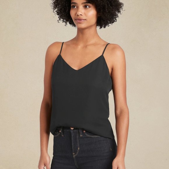 Banana Republic Petite Solid Strappy Camisole - Picture 4 of 4